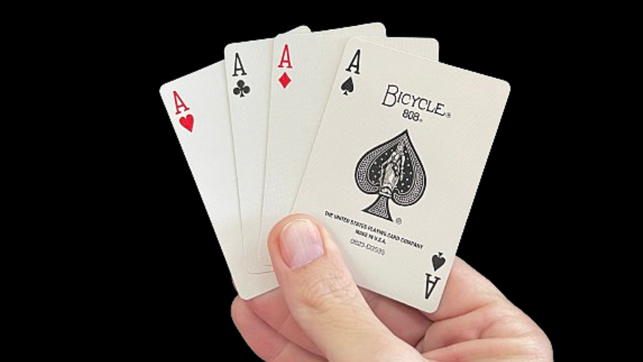 Double Face Aces - Magic Gaff Cards