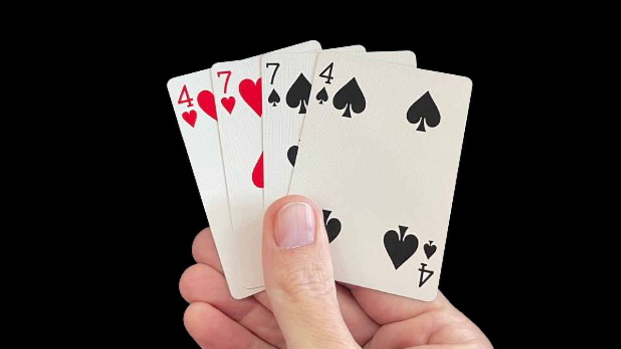 Double Face Aces - Magic Gaff Cards