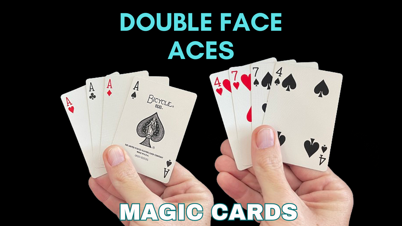 Double Face Aces - Magic Gaff Cards