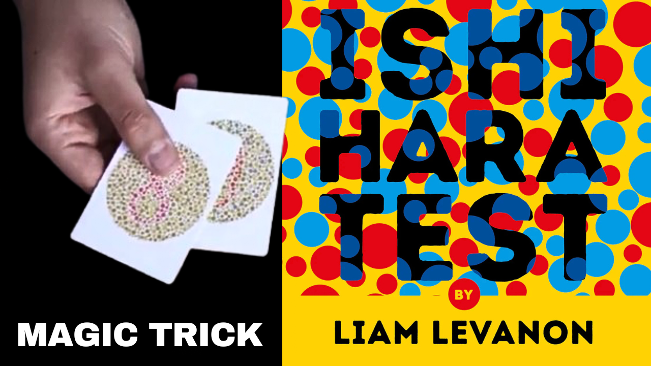 Ishihara Test Magic Trick by Liam Levanon