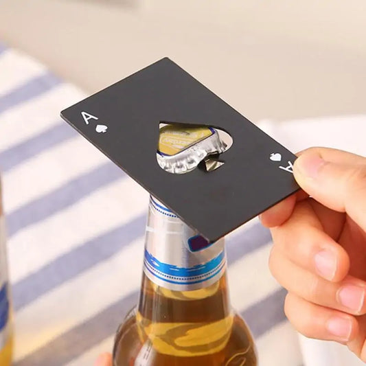 Ace Of Spades Bottle Opener