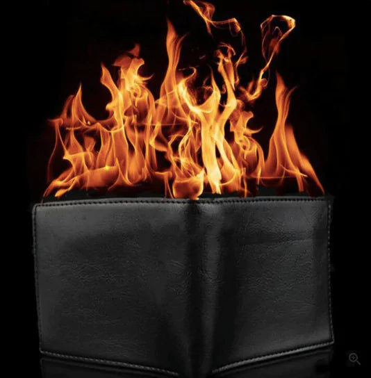 Fire Wallet Magic Accessory