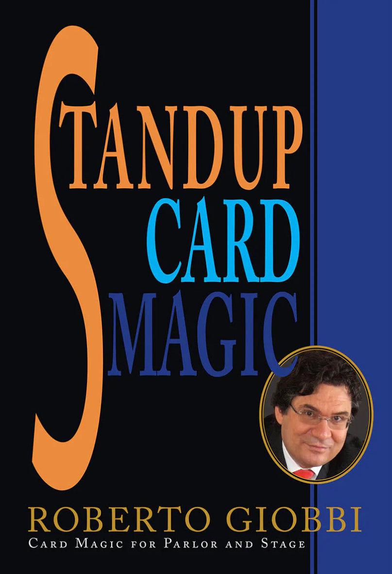 StandUp Card Magic Book by Robert Giobbi