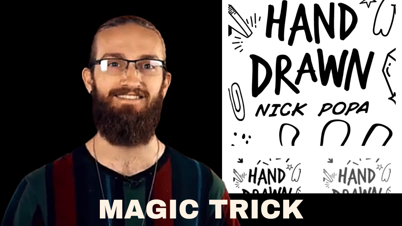 Hand Drawn Magic Trick by Nick Popa