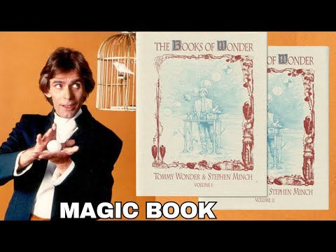 Books of Wonder Magic Books Volumes 1-2 by Tommy Wonder (2