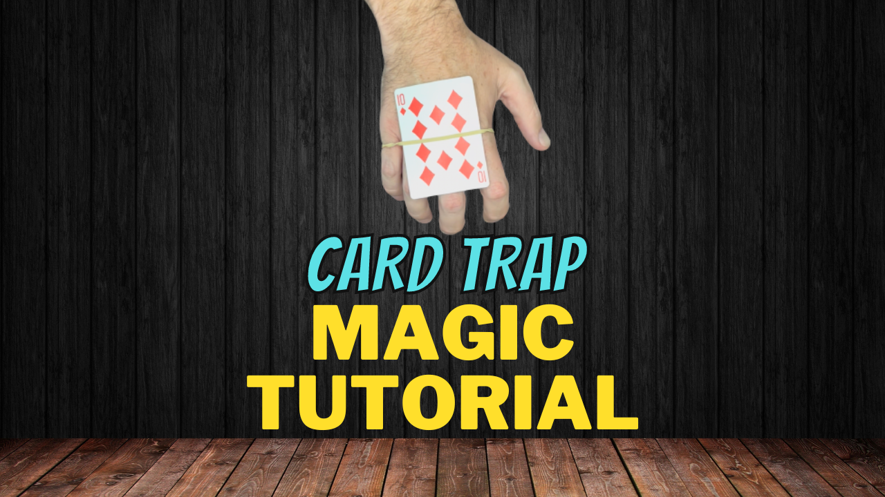 Magic Card Trick Tutorial - Card Trap Digital Download